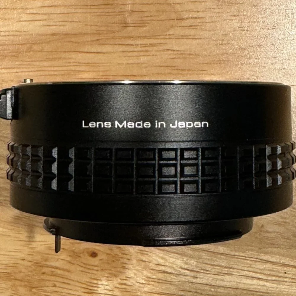 Vintage Vivitar MC Tele Converter Lens 2x-22 Pentax Mount w/ Caps & Case